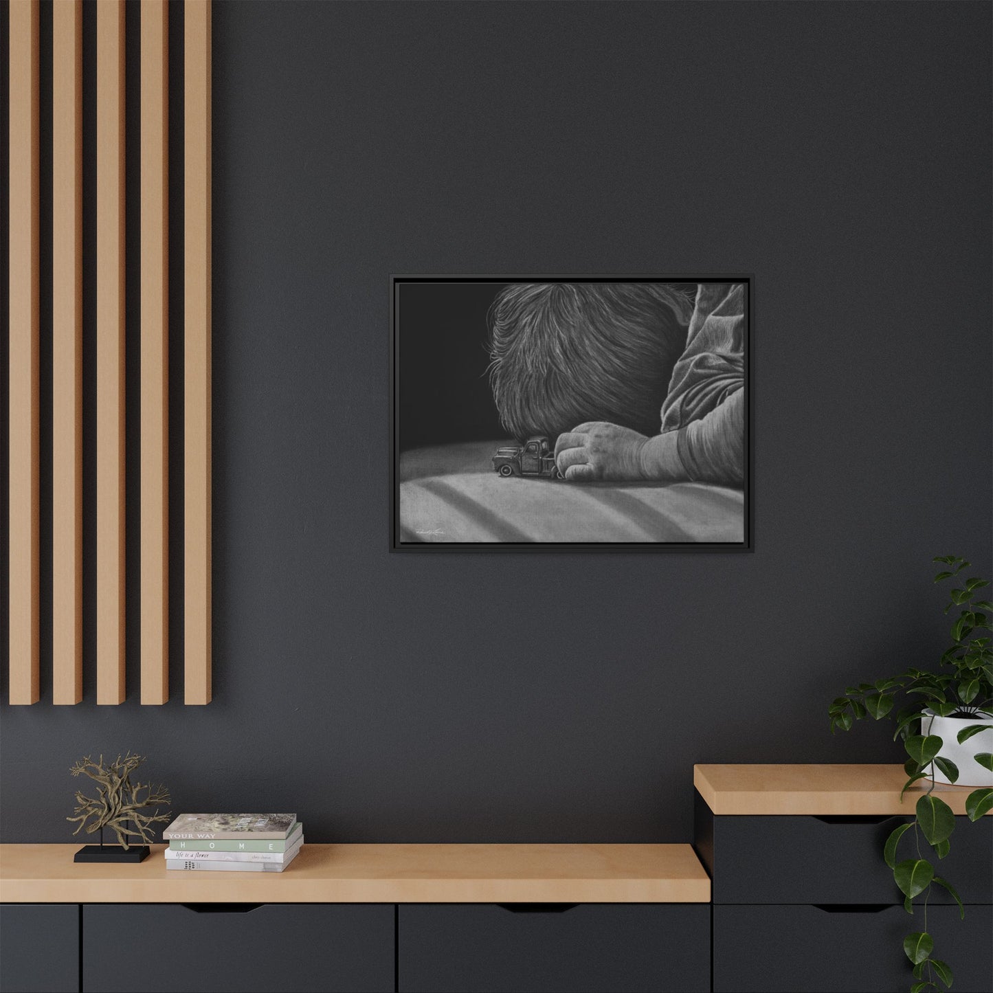The Gift, Framed Fine Art Print