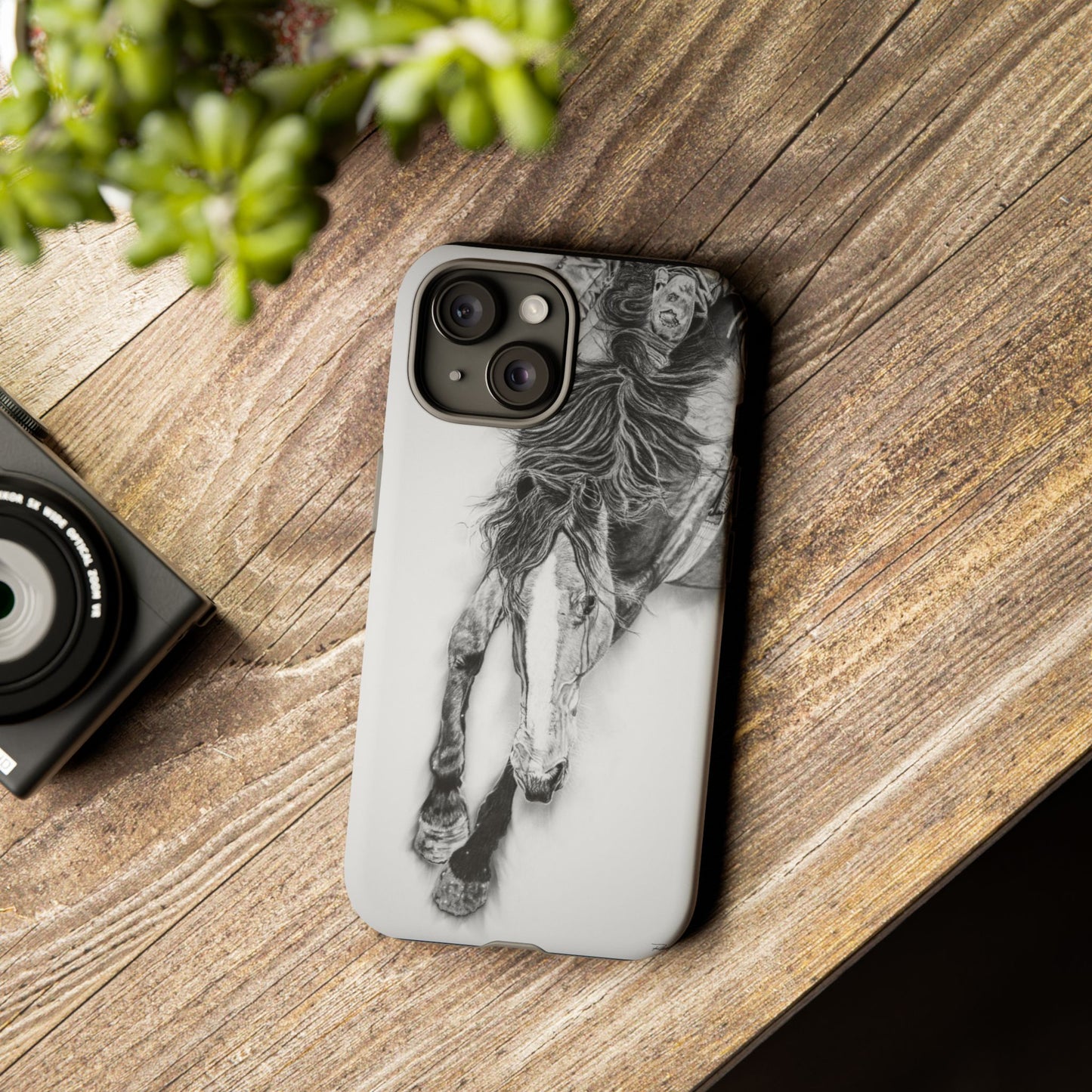 Crazy 8. Rodeo Art Phone Case