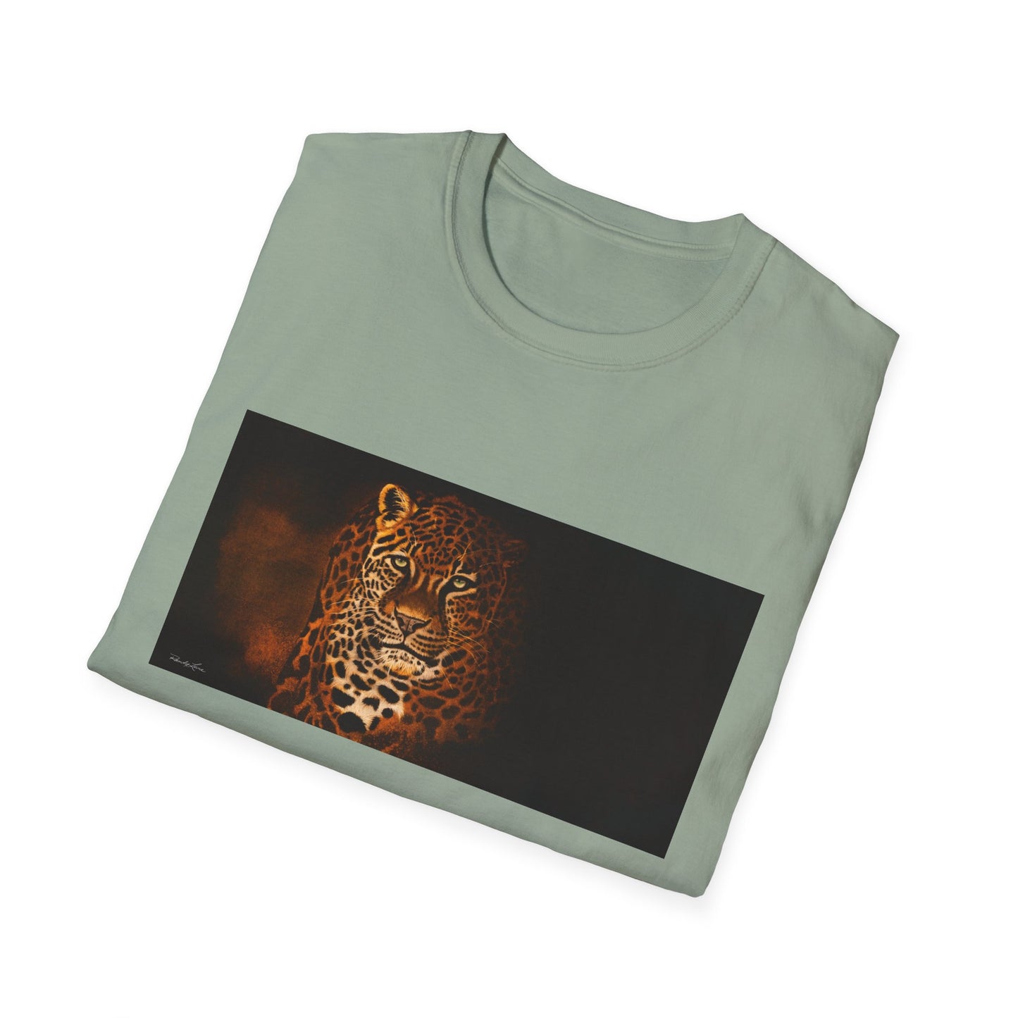 Shadow Hunter, Leopard Unisex Softstyle T-Shirt