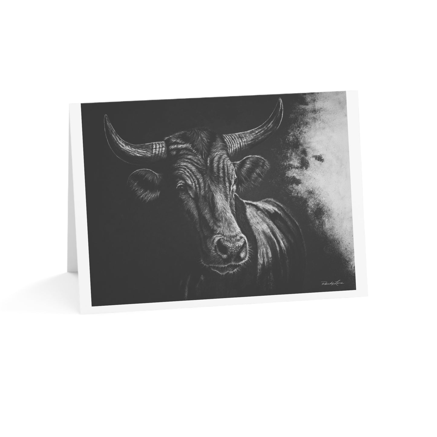 Stonebreaker. Bucking Bull Greeting Cards