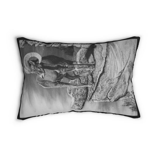 Legendary, Bighorn Sheep Lumbar Pillow