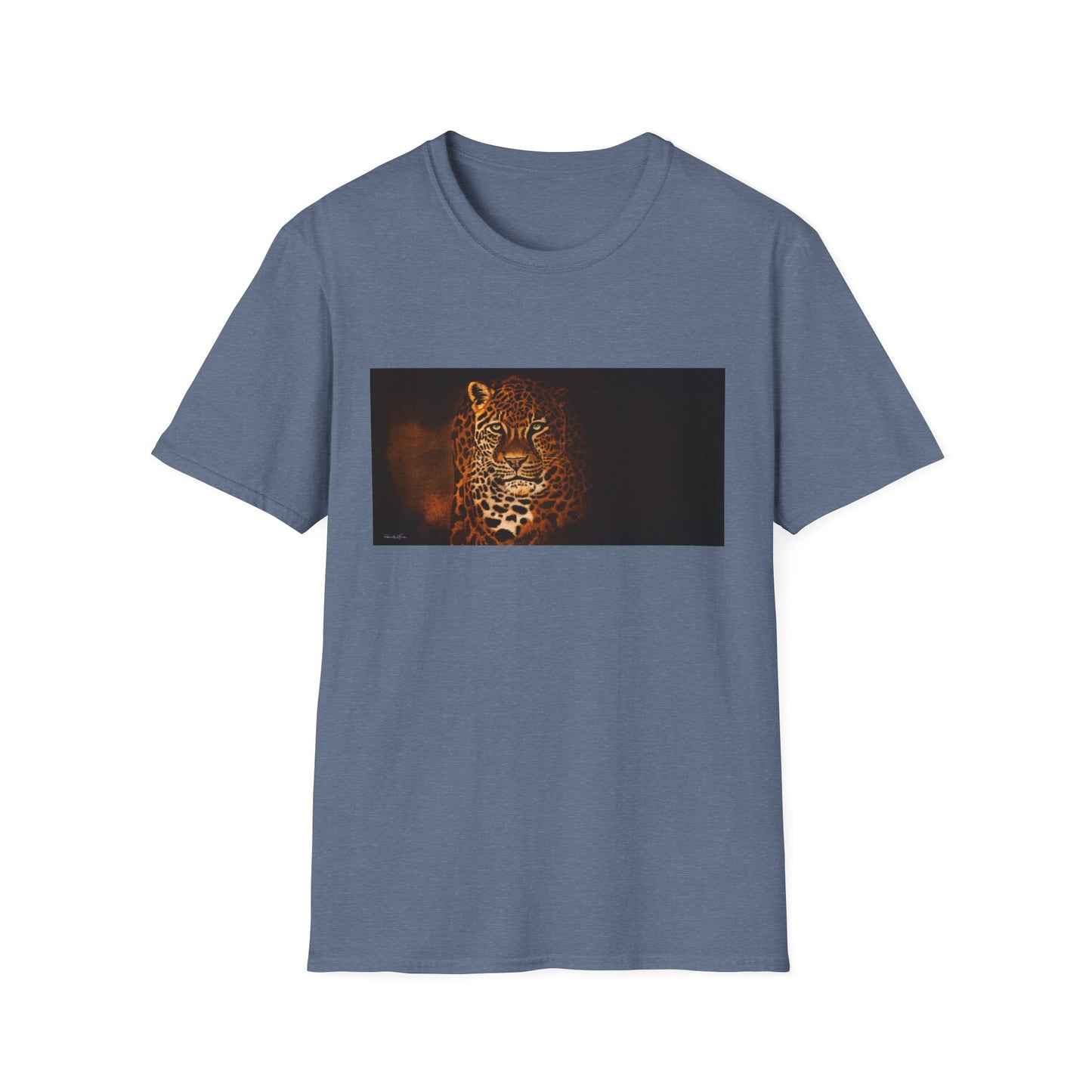 Shadow Hunter, Leopard Unisex Softstyle T-Shirt