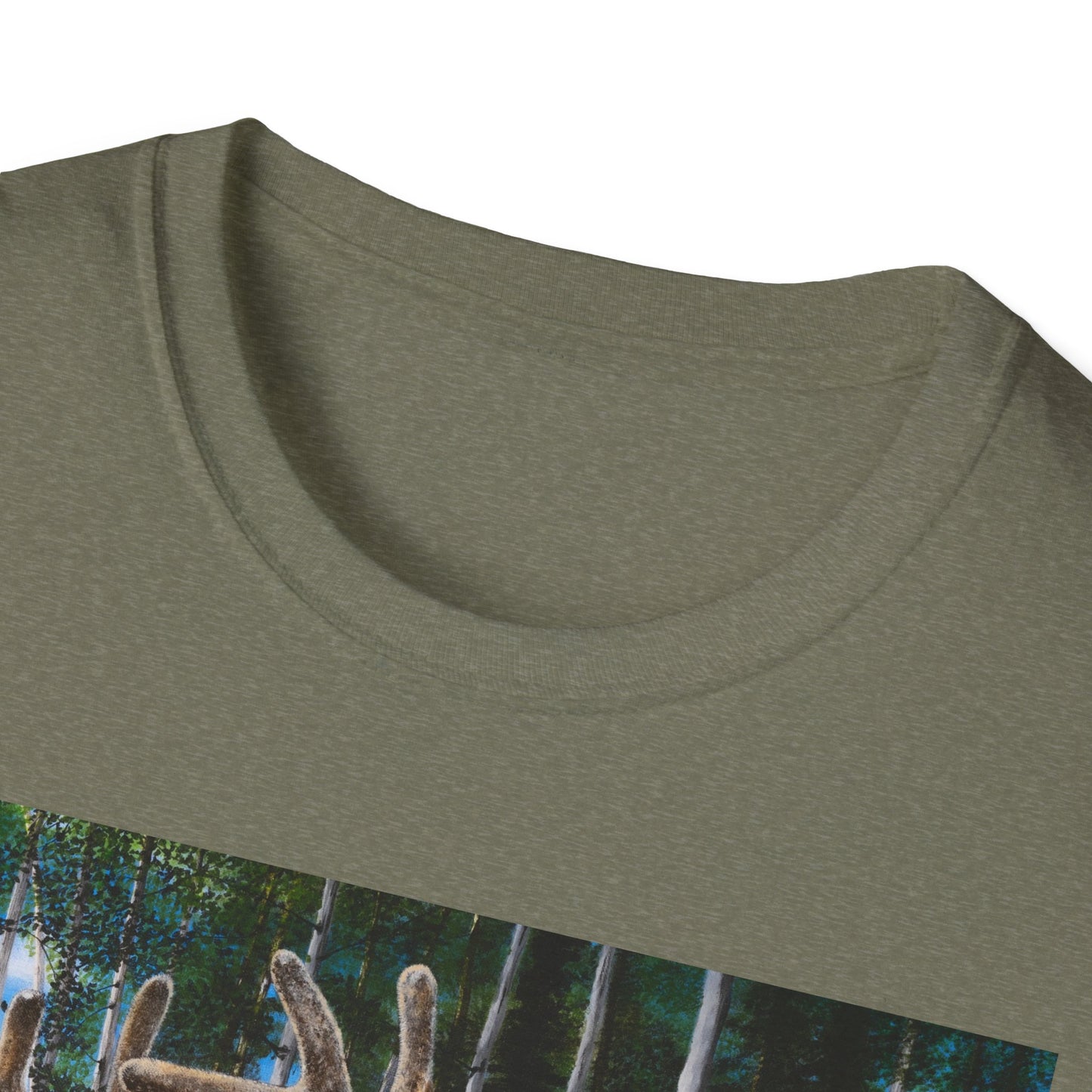 Velvet Crush, Deer Unisex Softstyle T-Shirt