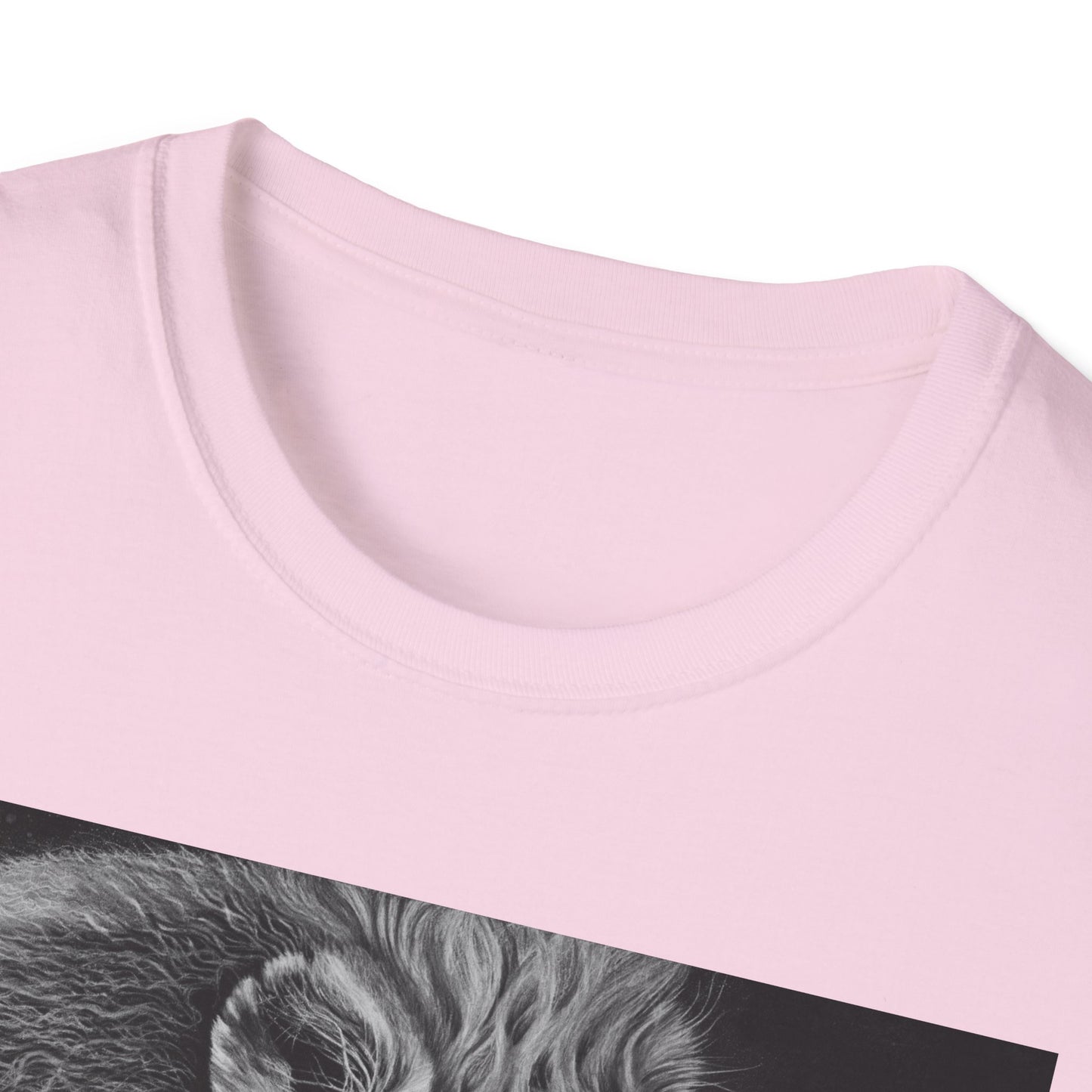 King of Cool, Lion Graphic Tee - Unisex Softstyle T-Shirt
