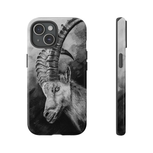 Apex, Alpine Mountain Goat, Tough Phone Case