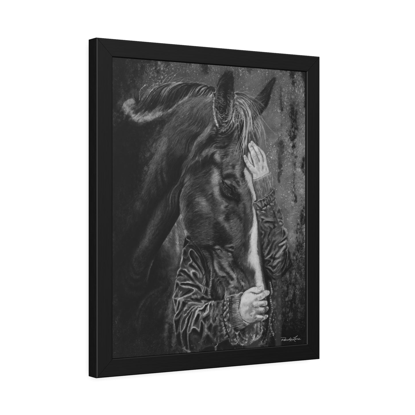 Secrets. Horse Lover's Framed Fine Art Print