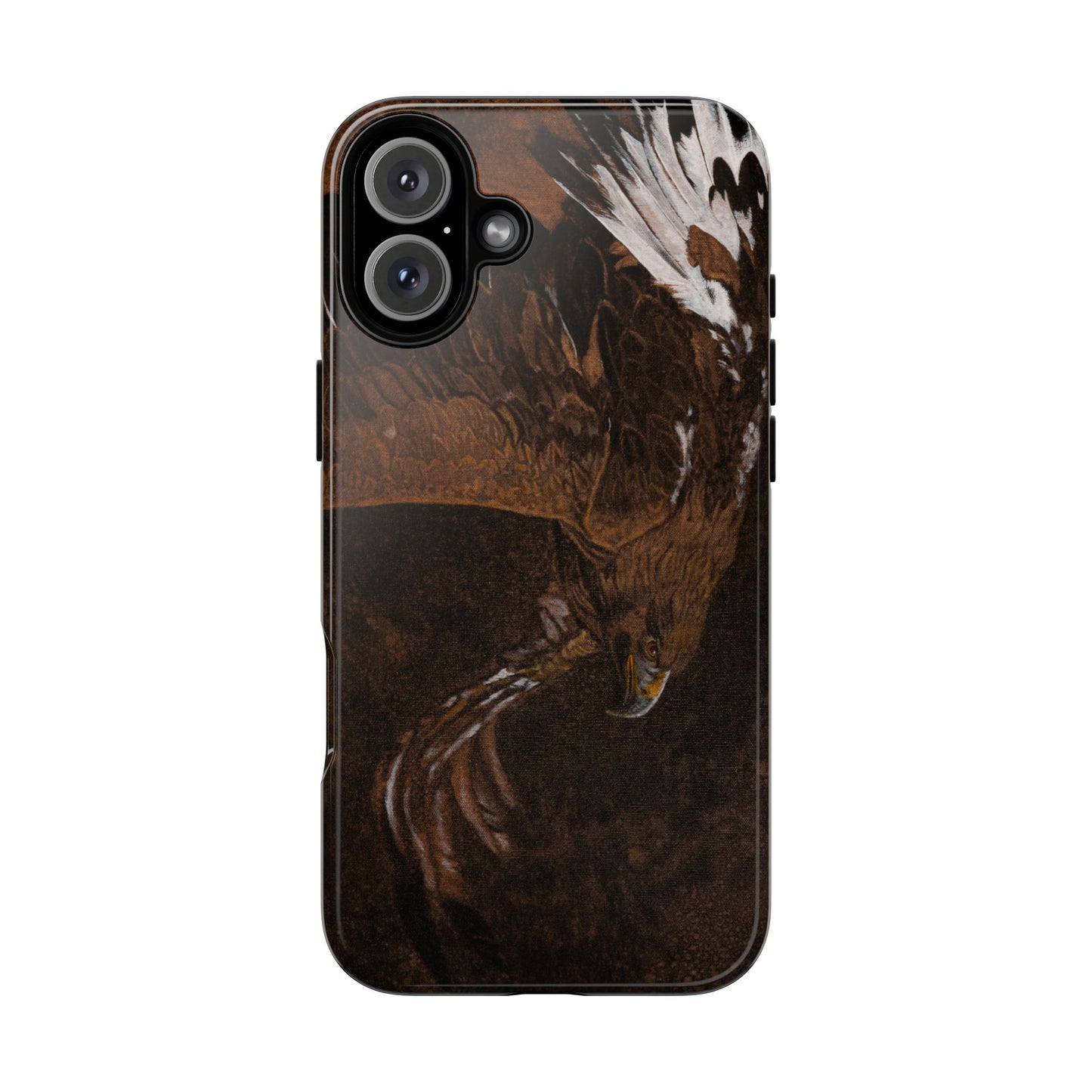 Golden Flight, Eagle Design Phone Case, Tough Cases