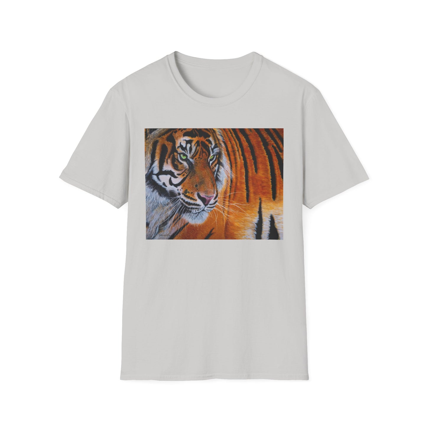 Tiger Stripe, Tiger Graphic T-Shirt, Unisex Softstyle Tee