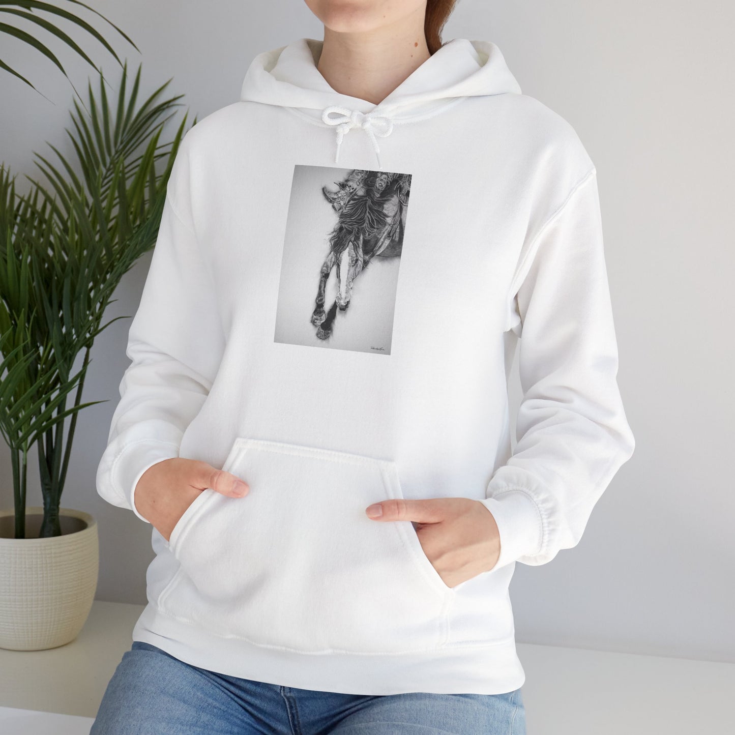 Crazy 8. Rodeo Art Unisex Hoodie