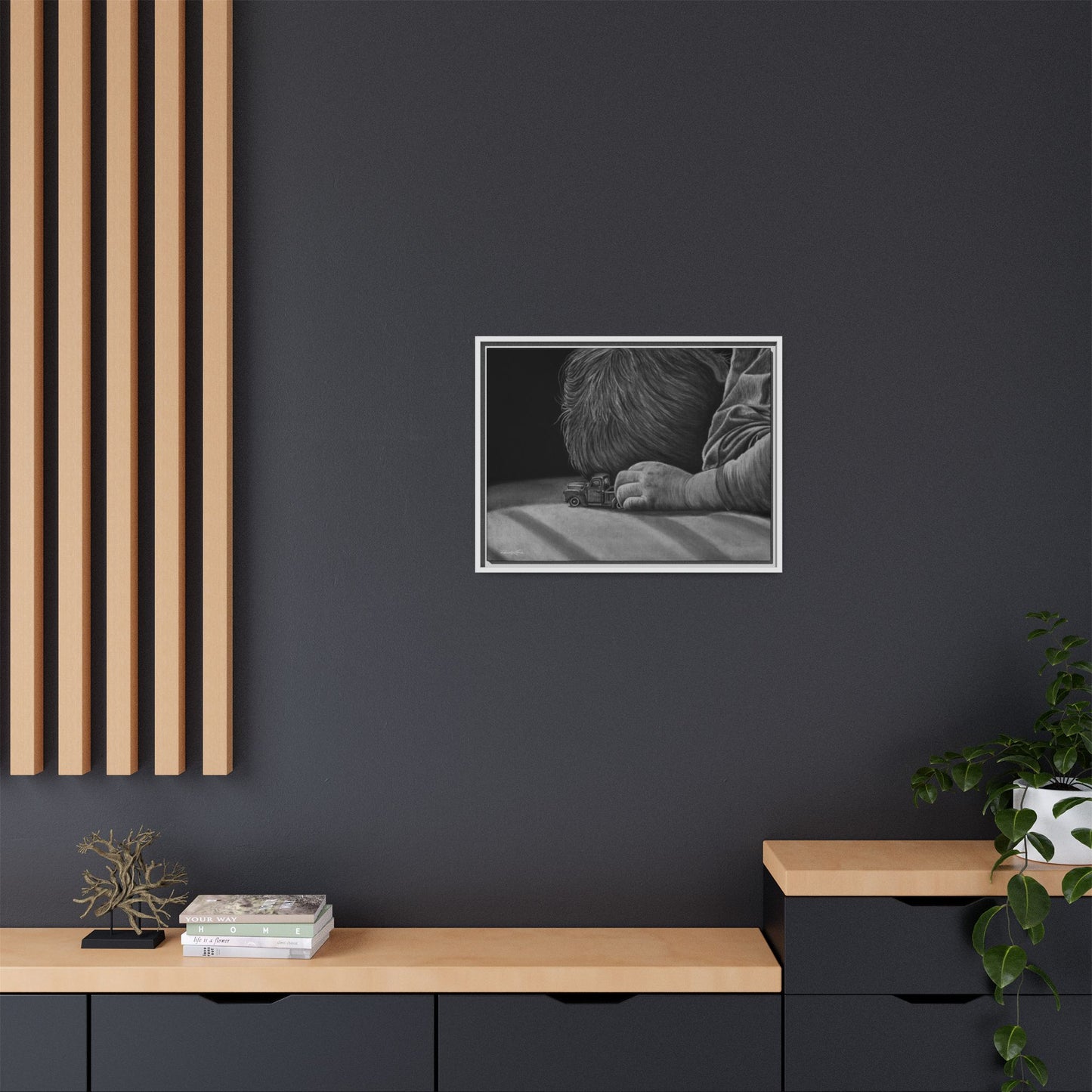 The Gift, Framed Matte Canvas Wall Art