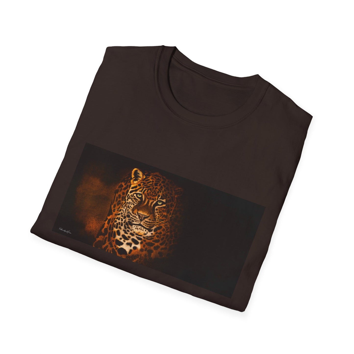 Shadow Hunter, Leopard Unisex Softstyle T-Shirt