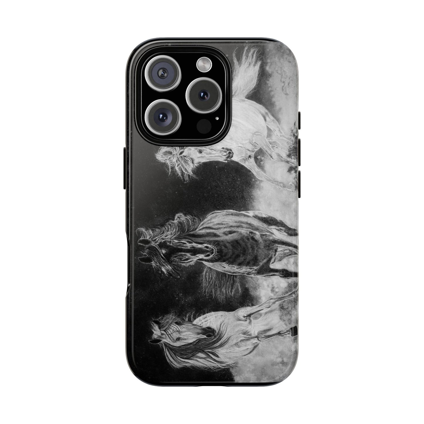 Midnight Run. Horse Phone Case