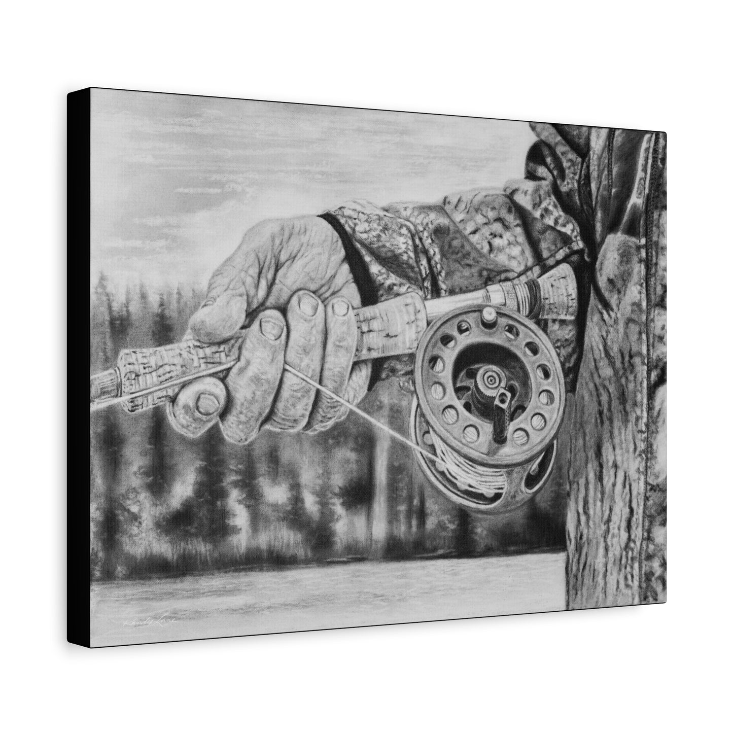 Therapy, Fishing Canvas Wall Art