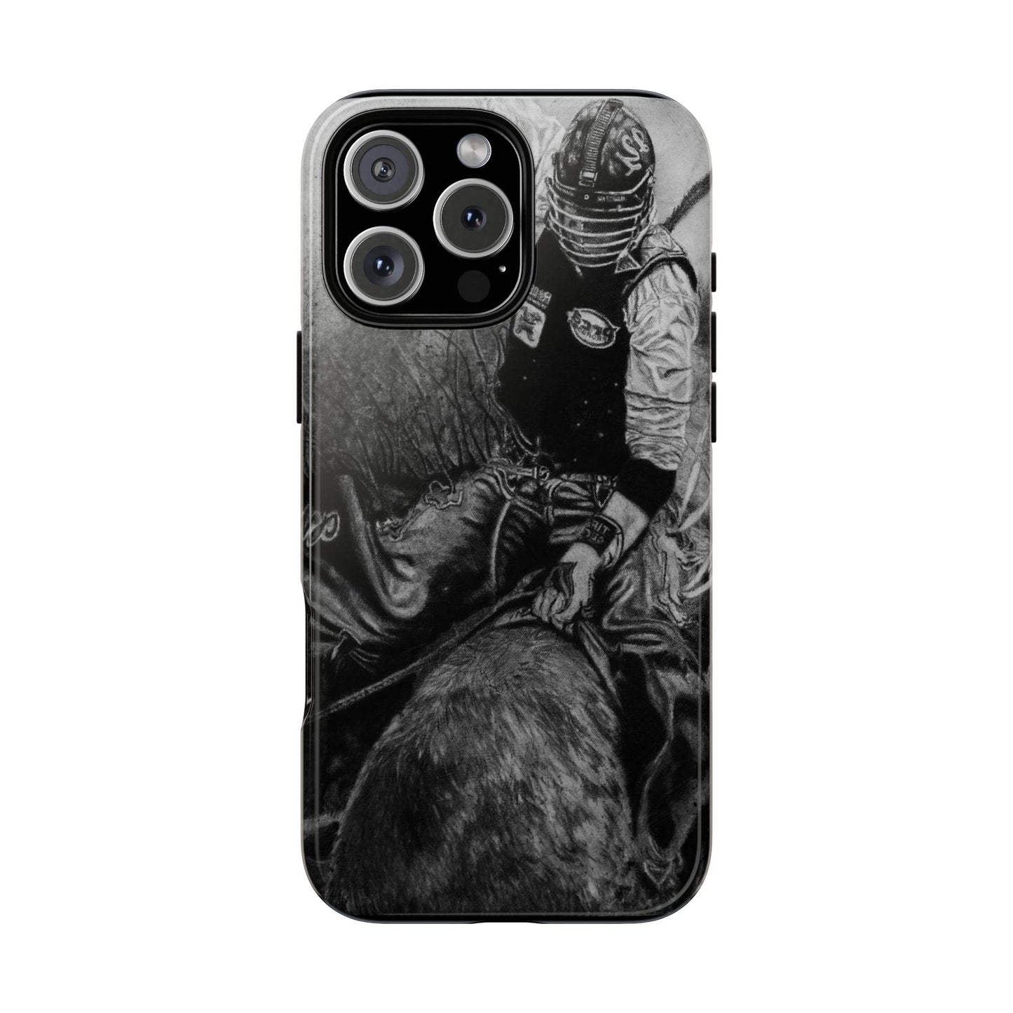 Gettin Frosty. Bull Rider Tough Cases: Durable Phone Case
