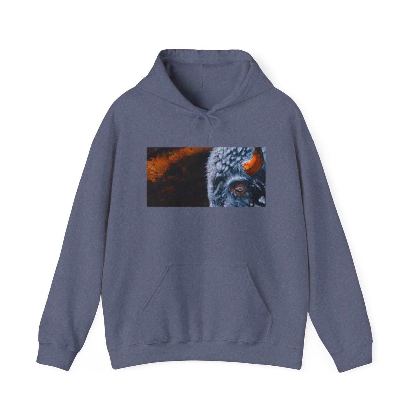 Storm Bison, Unisex Hoodie