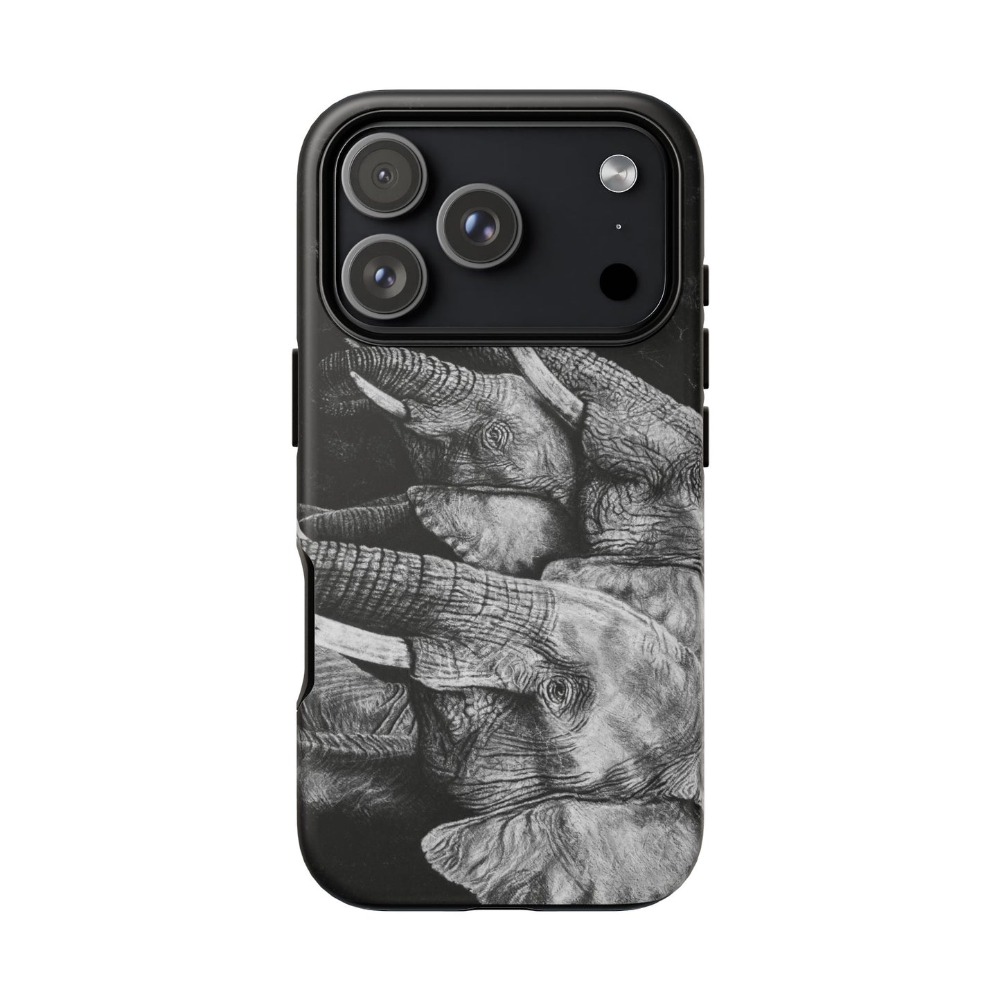 Brushland Bond. Elephant Art Tough Phone Case