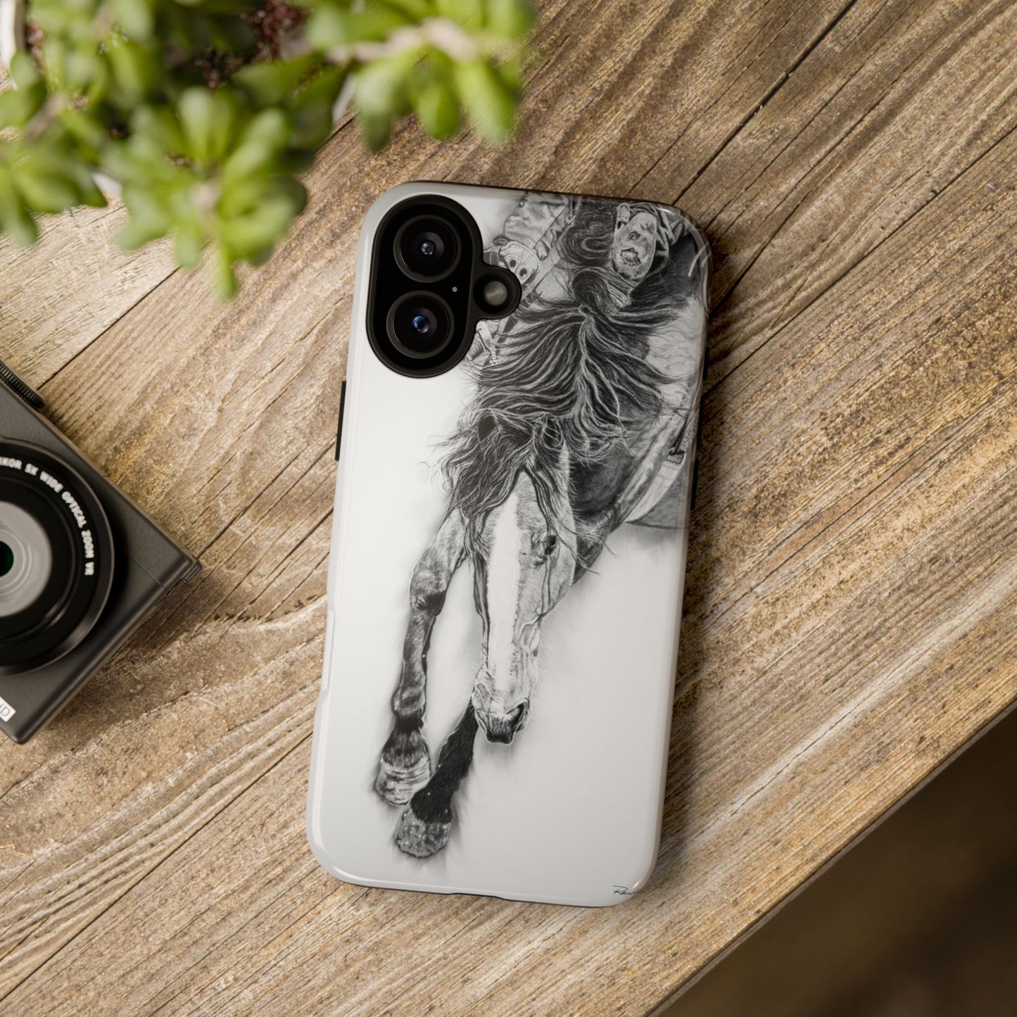 Crazy 8. Rodeo Art Phone Case