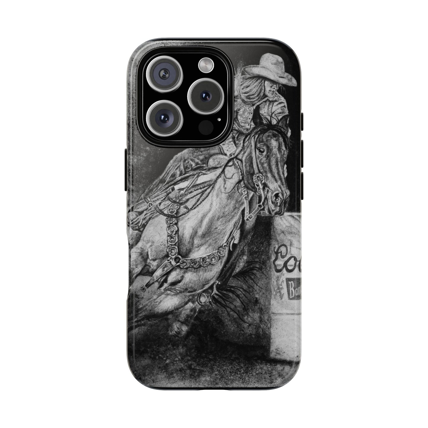Sophie's Run. Rodeo Barrel Racer Phone Case
