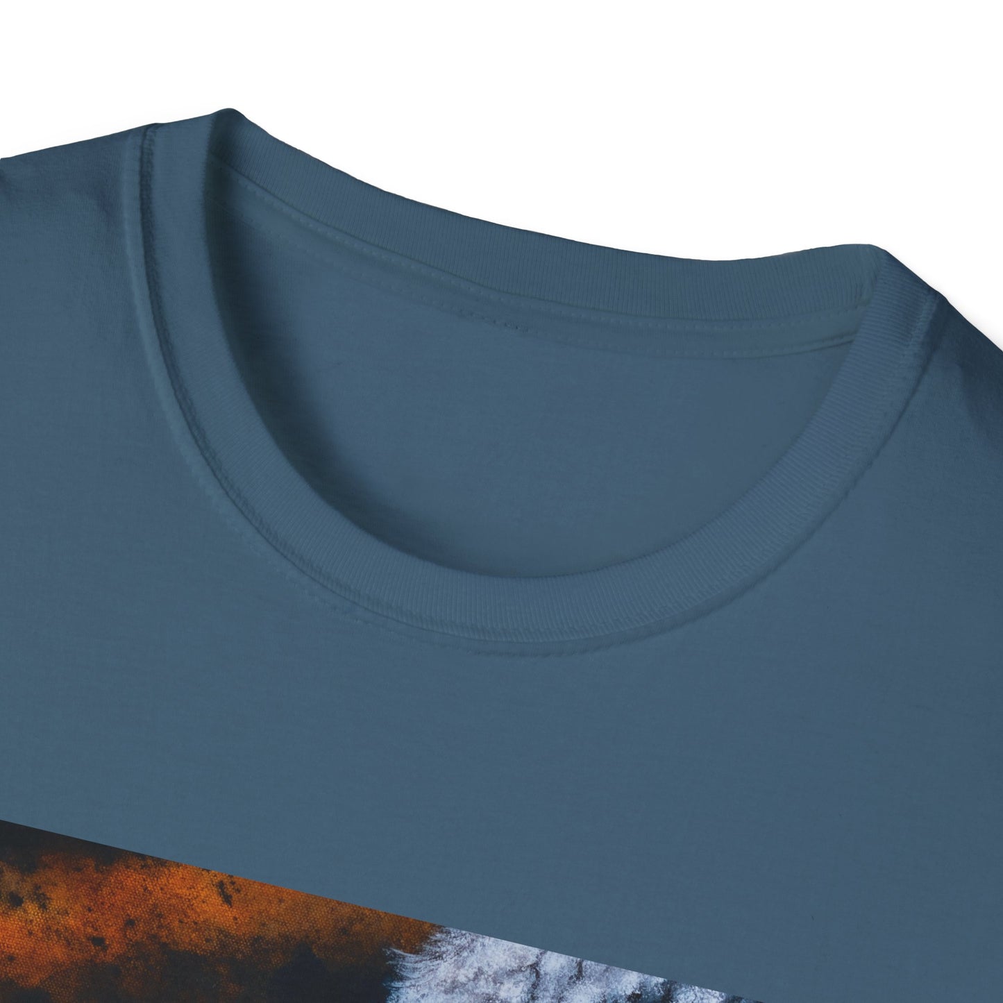 Storm Bison, Unisex Softstyle T-Shirt