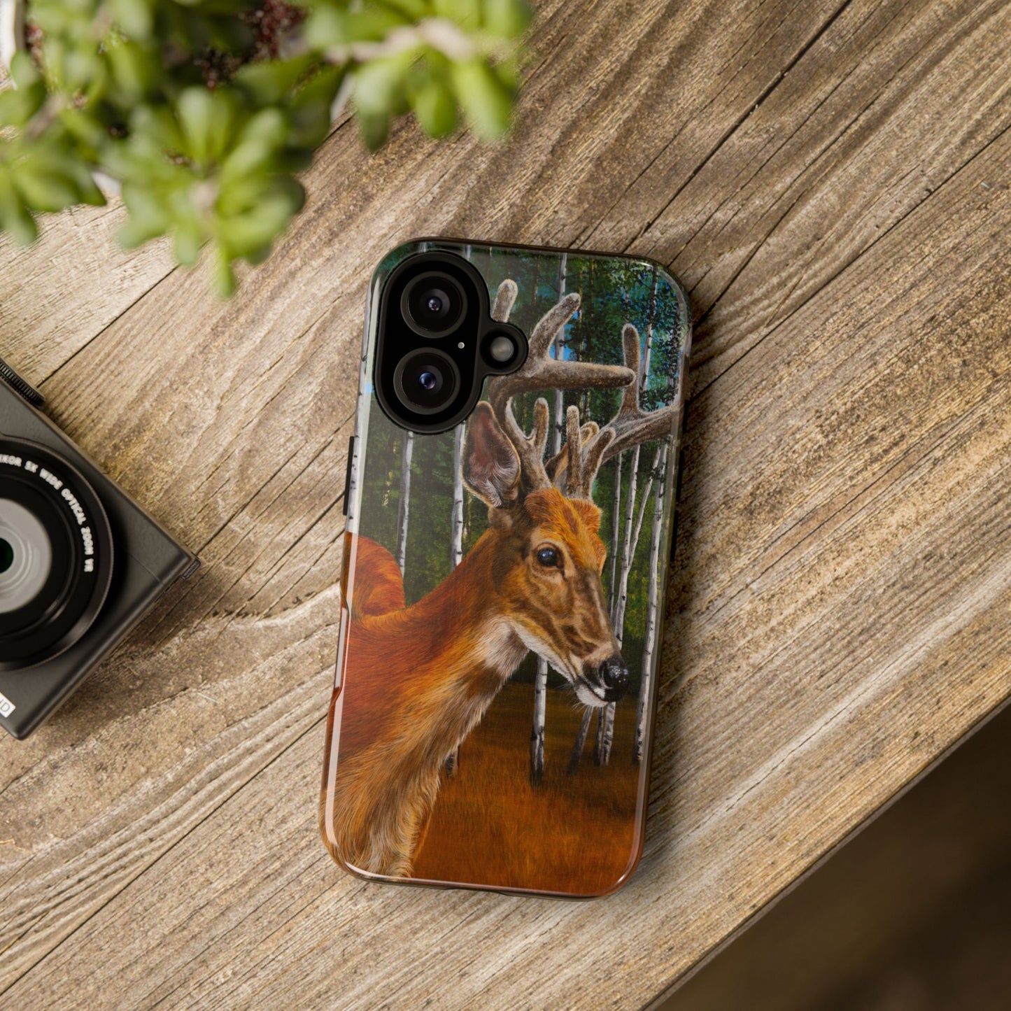 Velvet Crush, Deer Tough Phone Cases