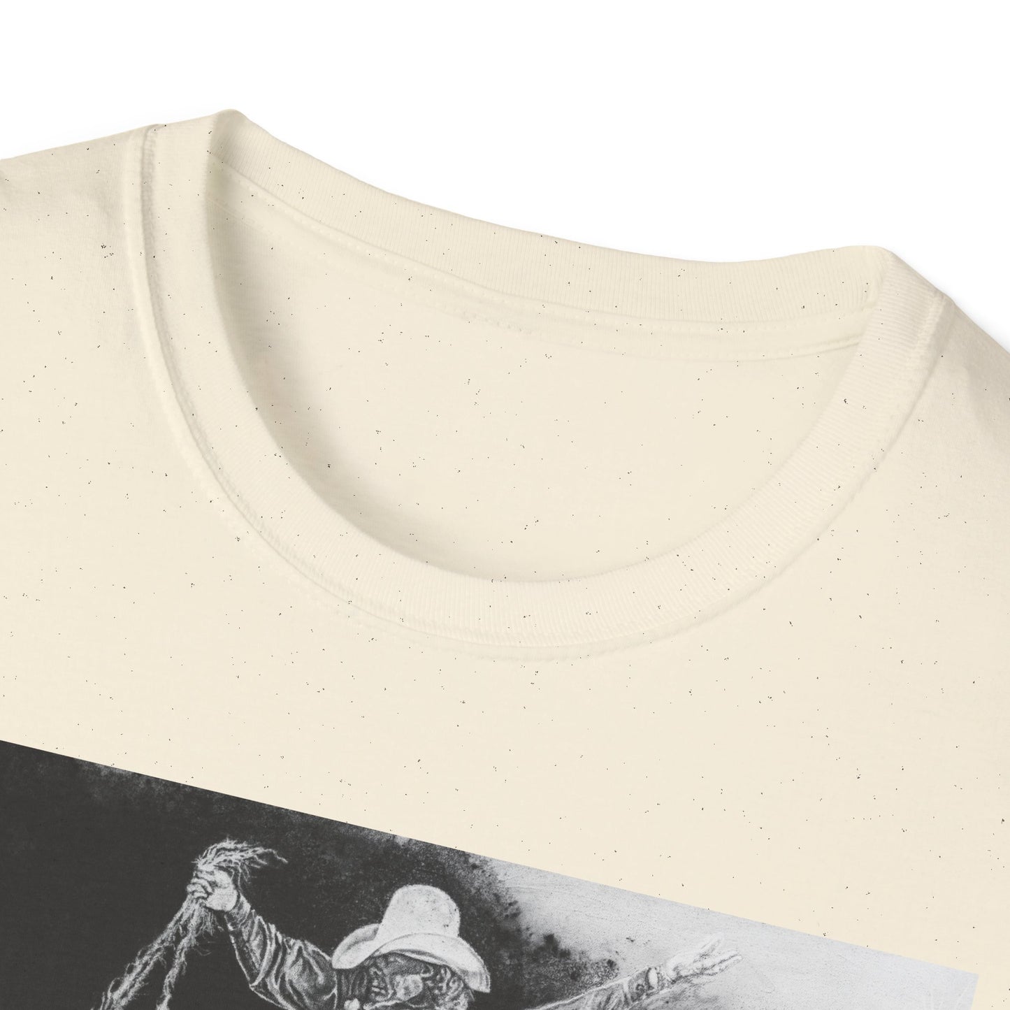 Big Grey, Rodeo Bareback Bronc Painting T-Shirt