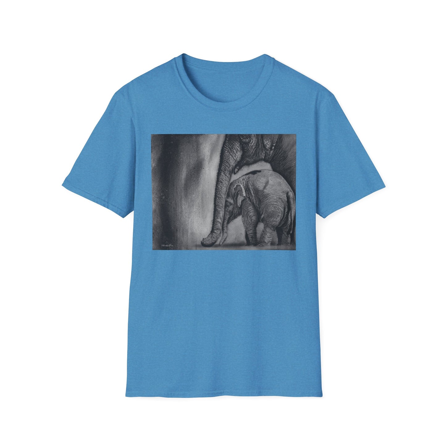 Trunks of Love, Elephant Unisex Softstyle T-Shirt