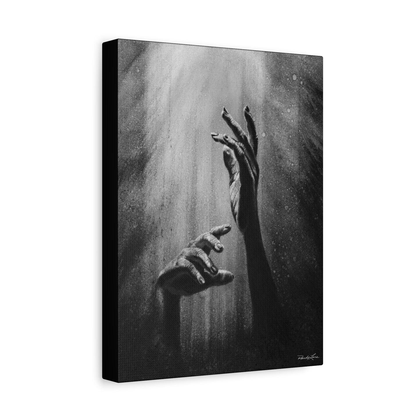 Divine Dance. Artistic Stretched Matte Canvas Wall Art