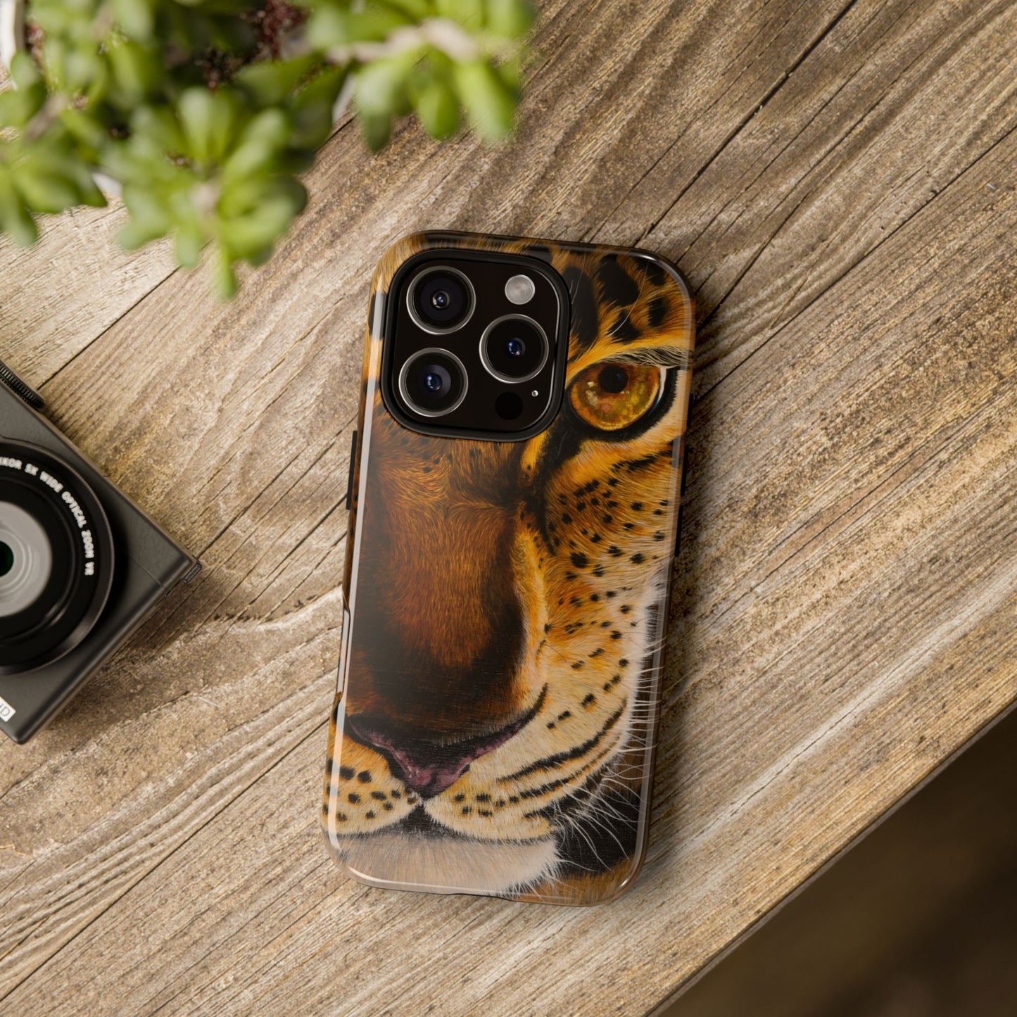 Windows to the Soul, Leopard Phone Case| Tough Cases