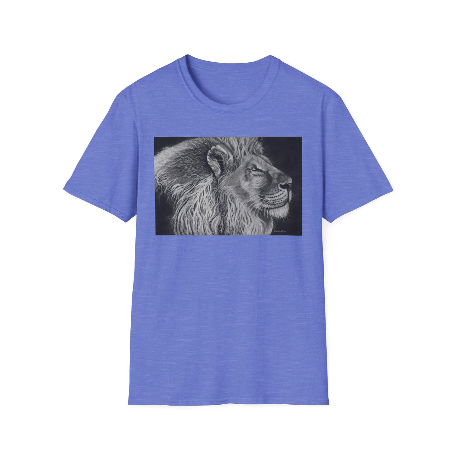 King of Cool, Lion Graphic Tee - Unisex Softstyle T-Shirt