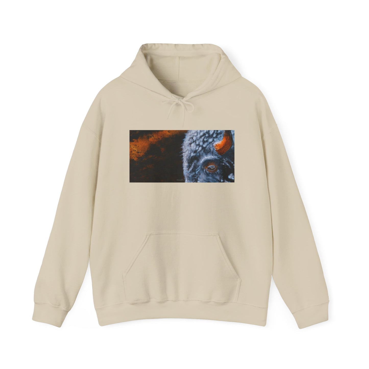 Storm Bison, Unisex Hoodie