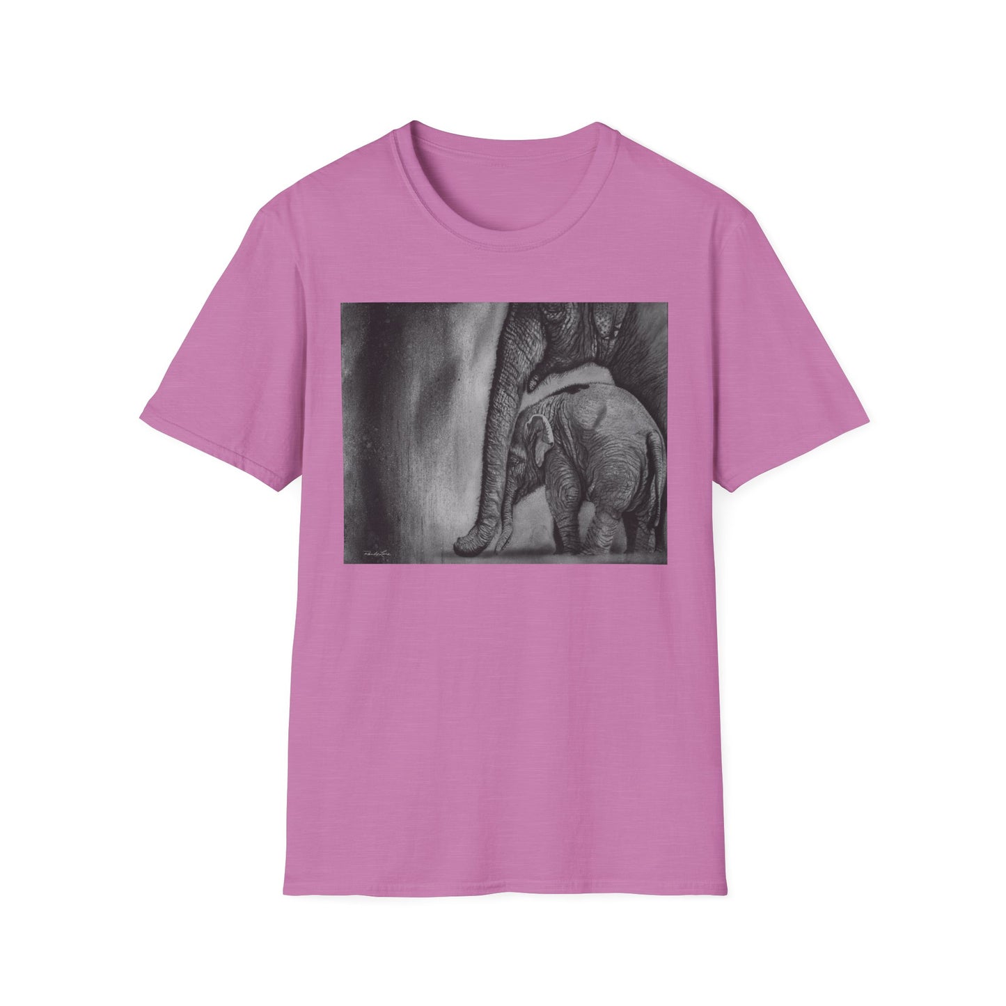 Trunks of Love, Elephant Unisex Softstyle T-Shirt