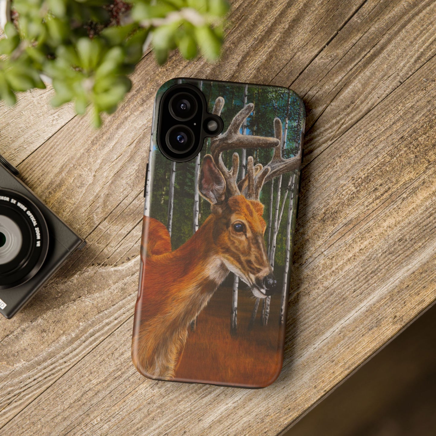Velvet Crush, Deer Tough Phone Cases