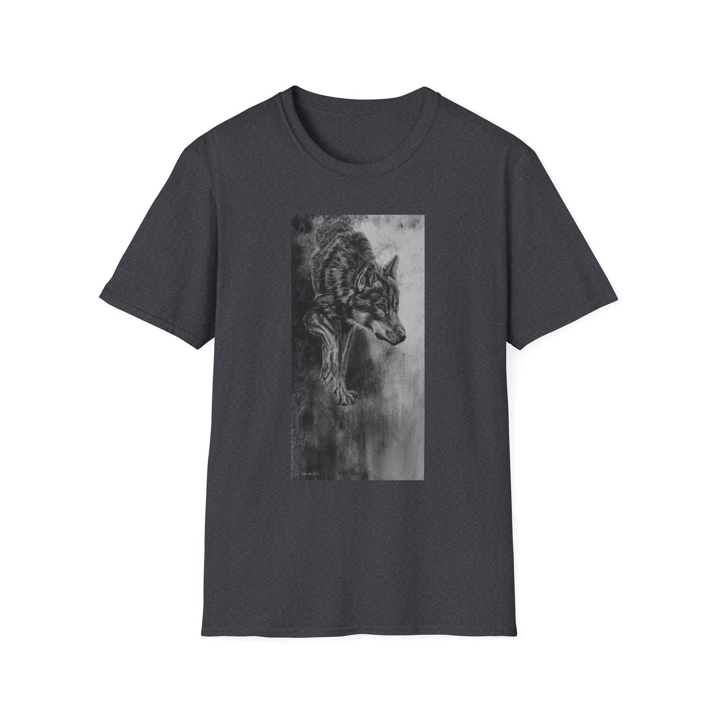 Specter, Wolf Graphic Unisex Softstyle T-Shirt