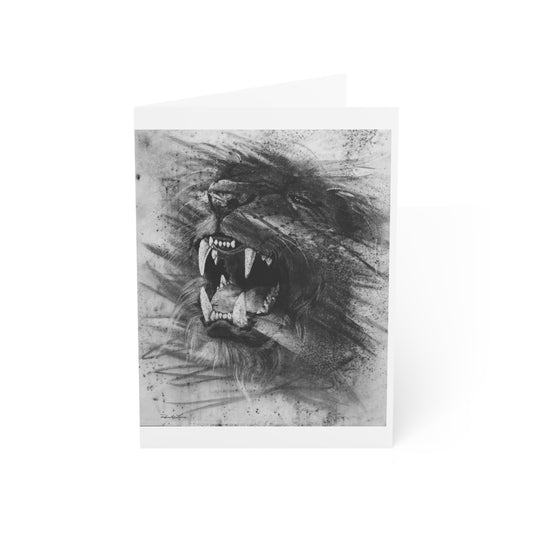 Let the Lion Roar, Lion Greeting Cards -  1-50pc Sets