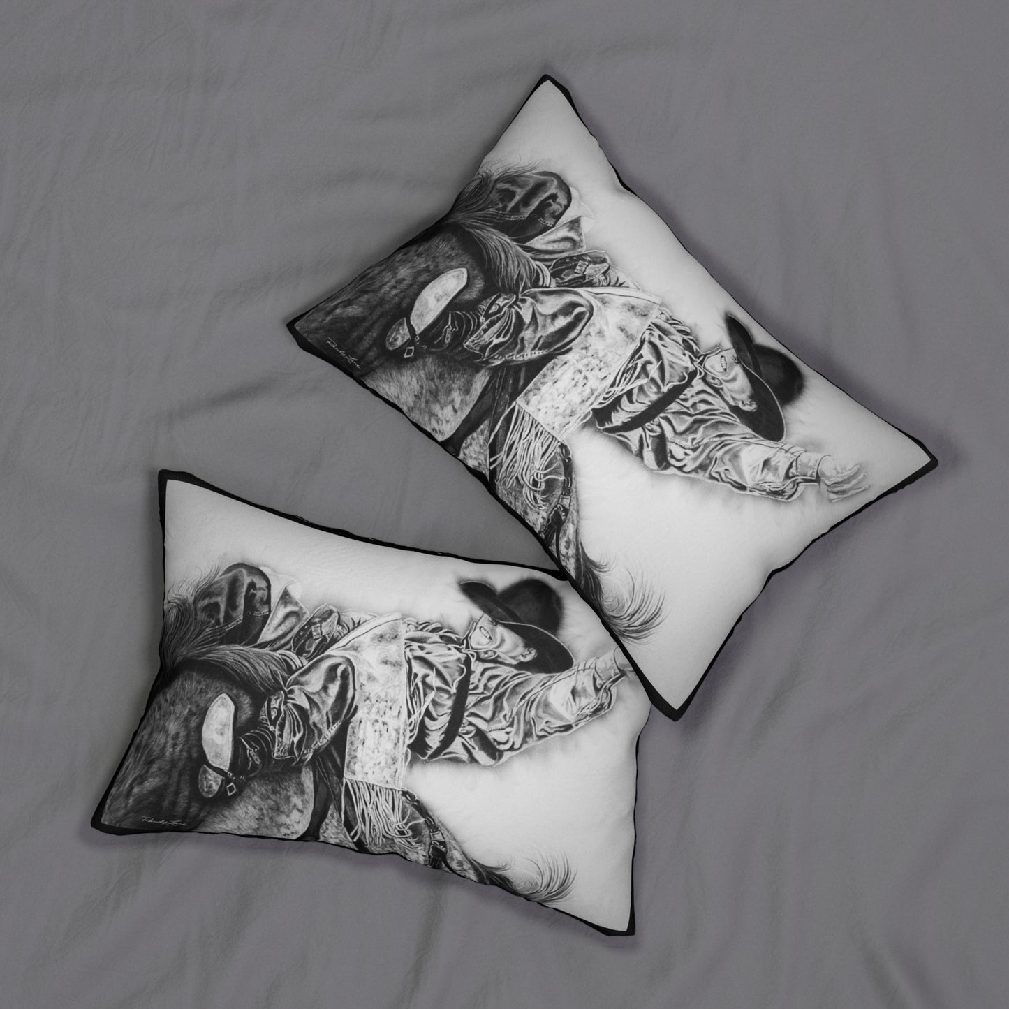Go Time. Rodeo Lumbar Pillow
