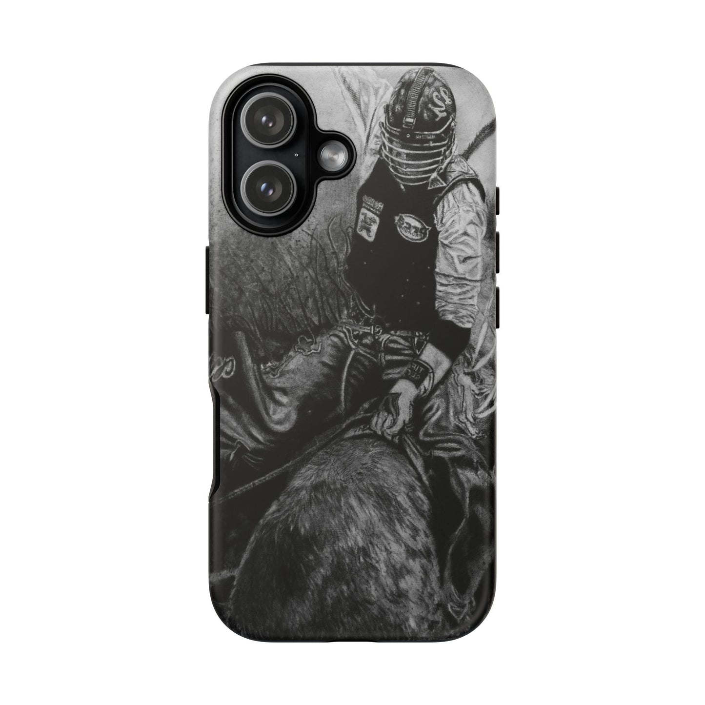 Gettin Frosty. Bull Rider Tough Cases: Durable Phone Case