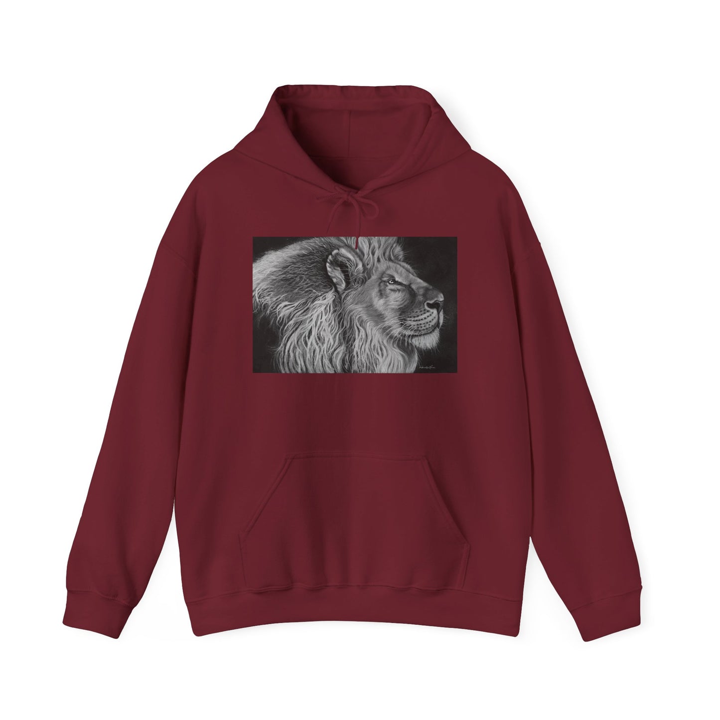 King of Cool, Lion Hoodie | Cozy Unisex Sweatshirt
