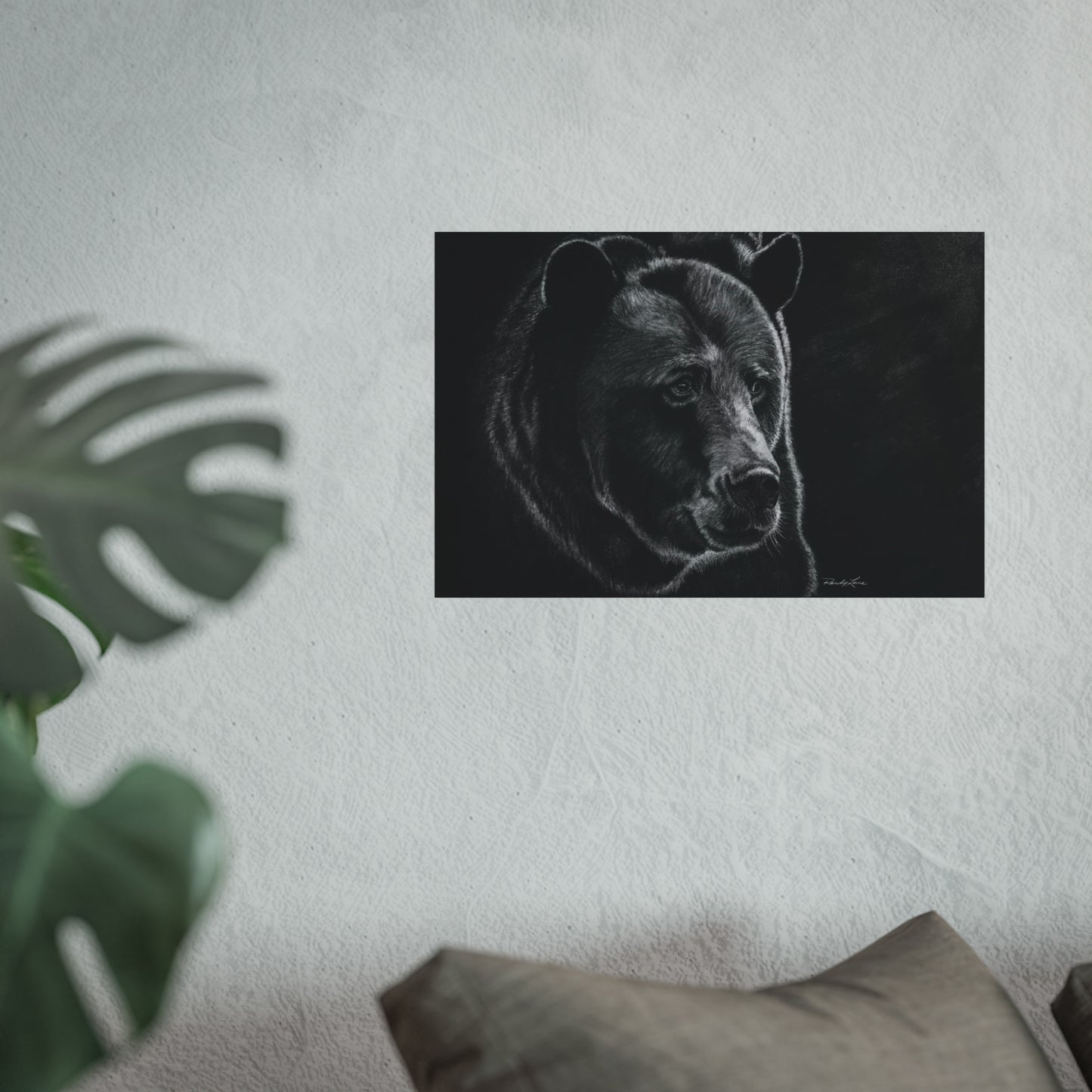 Dominance, Fine Art Bear Print