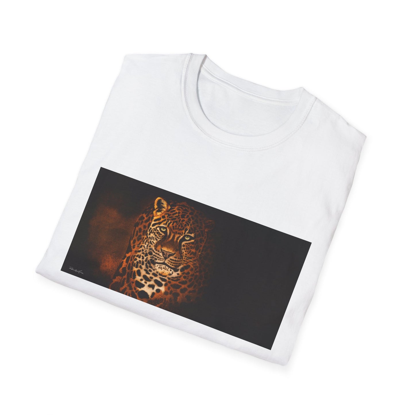 Shadow Hunter, Leopard Unisex Softstyle T-Shirt