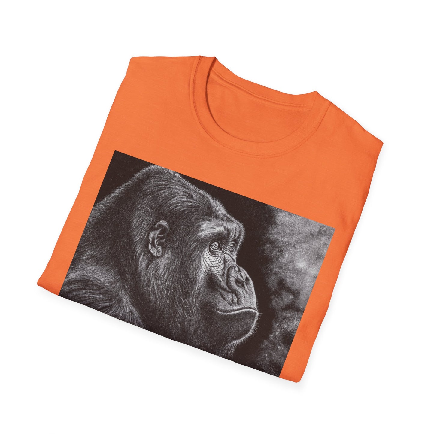 Gorilla Art T-Shirt, Unisex Tee