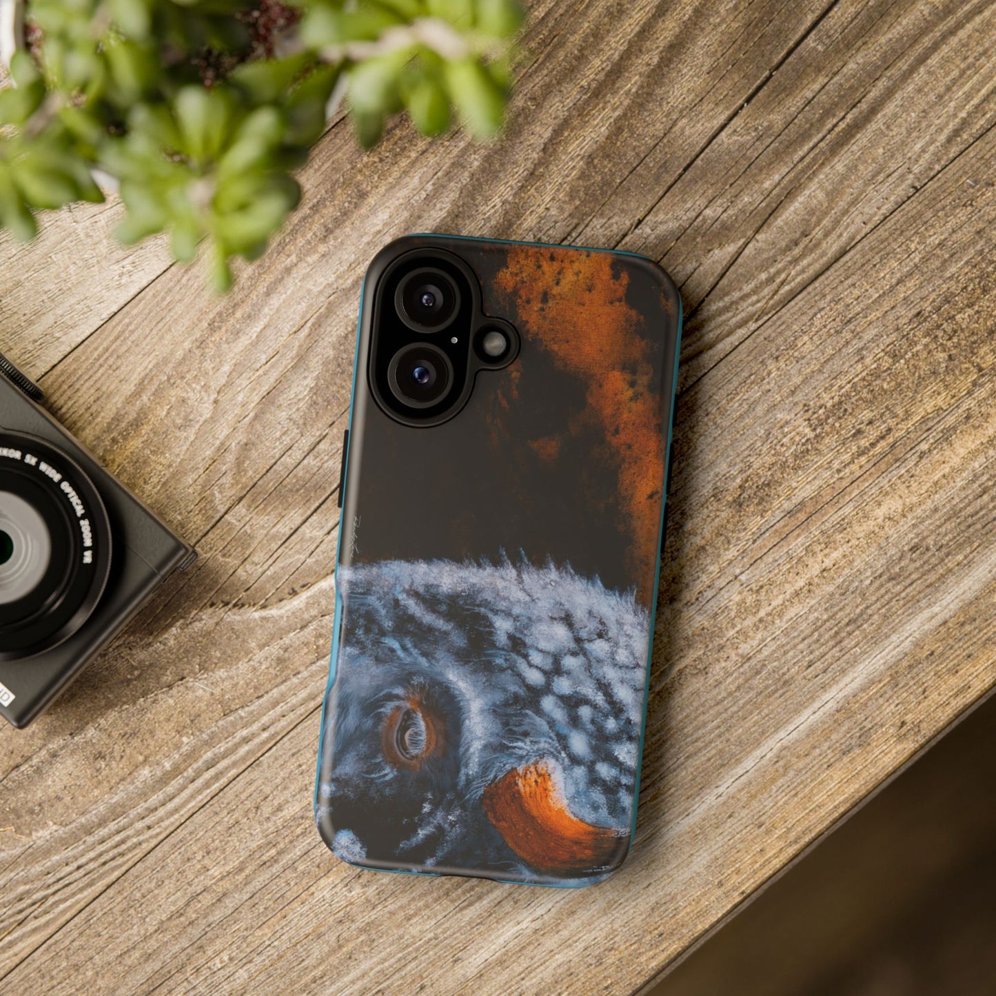 Storm Bison, Artistic Phone Case