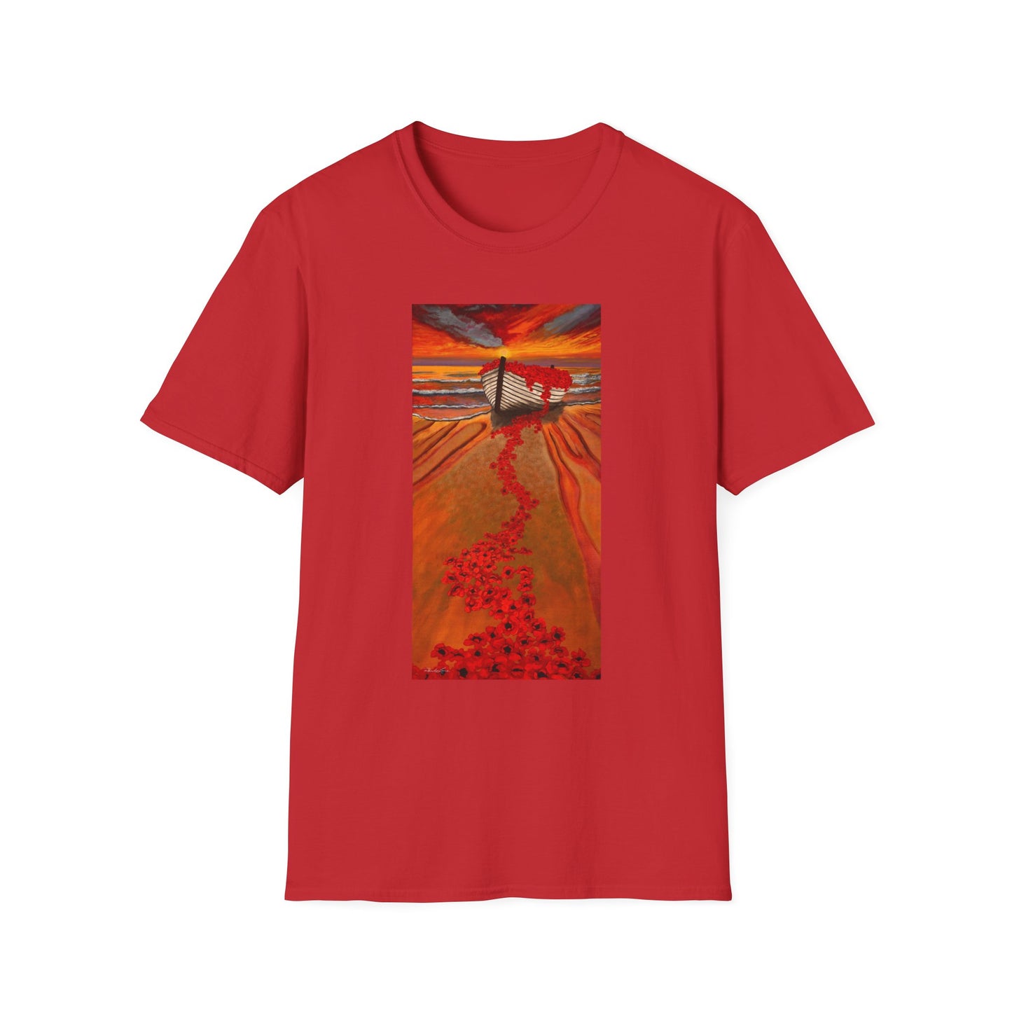 Grace Garden, Unisex Softstyle T-Shirt