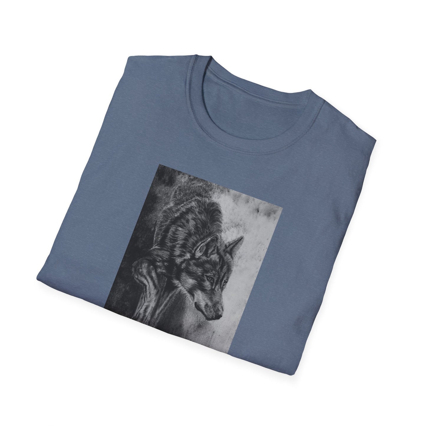 Specter, Wolf Graphic Unisex Softstyle T-Shirt