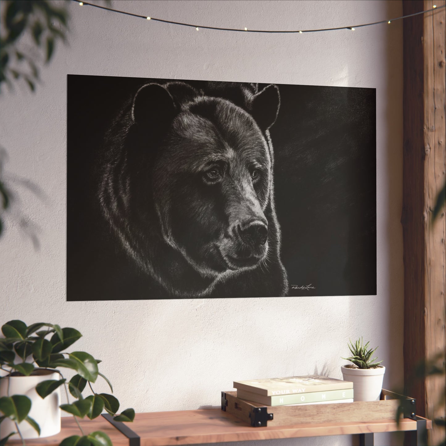 Dominance, Fine Art Bear Print