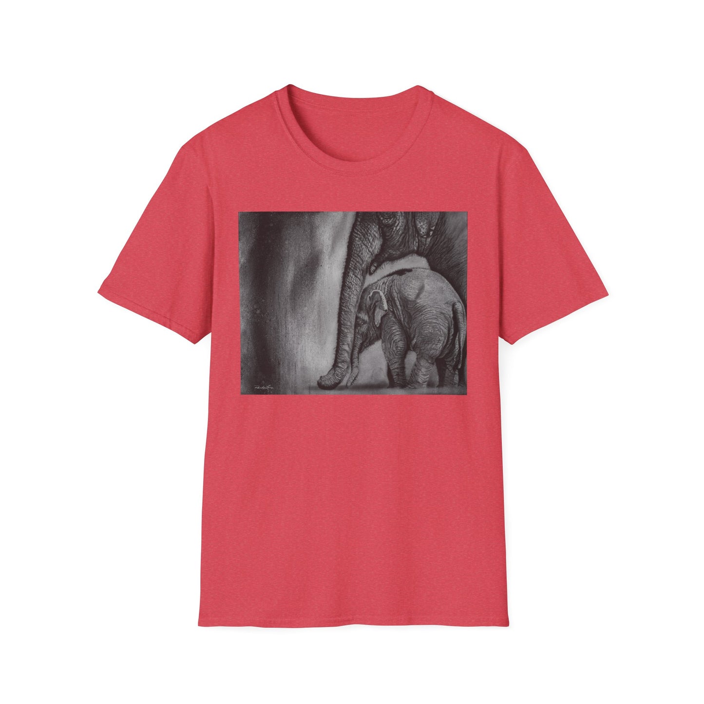 Trunks of Love, Elephant Unisex Softstyle T-Shirt