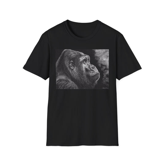 Gorilla Art T-Shirt, Unisex Tee