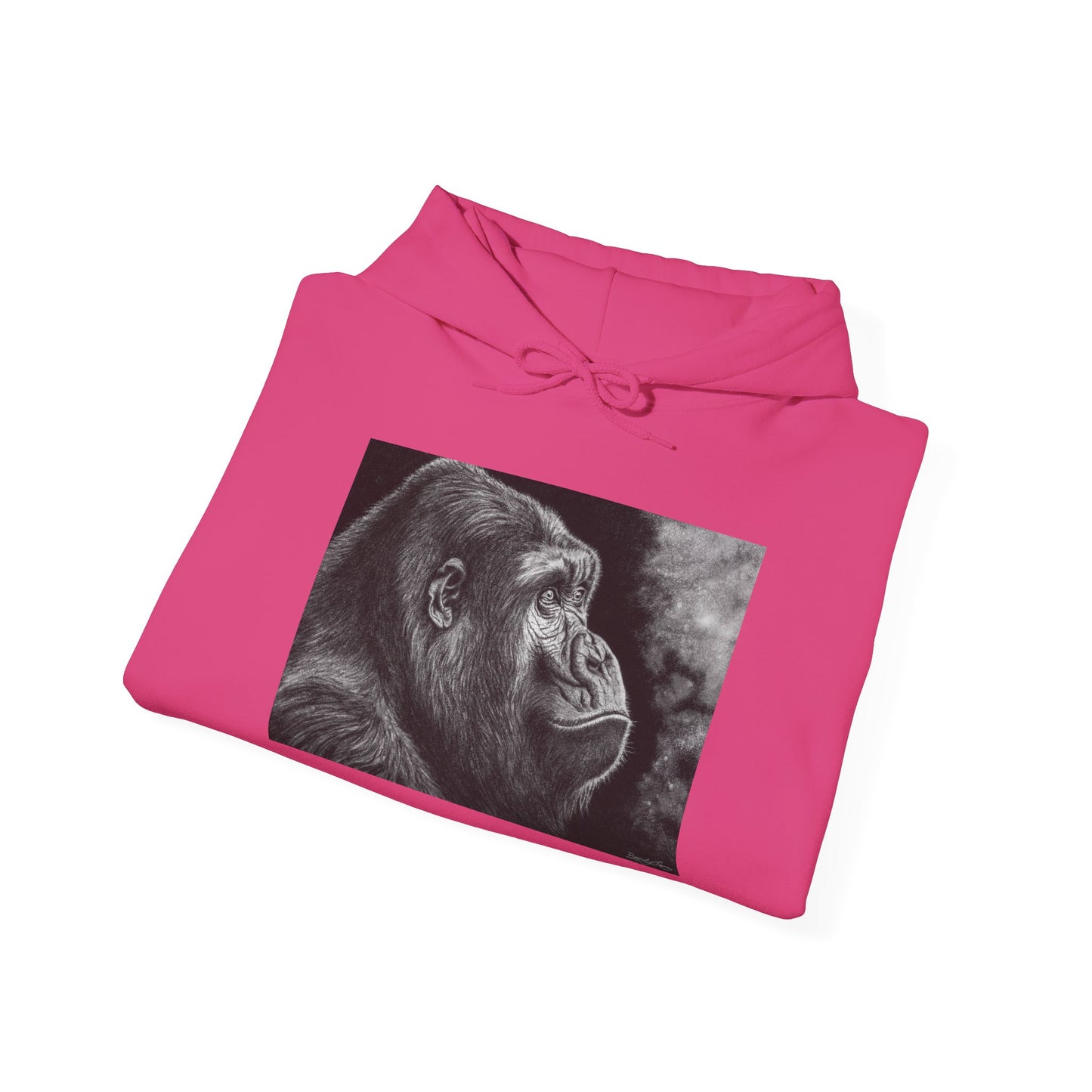 Gorilla Portrait Unisex Hoodie