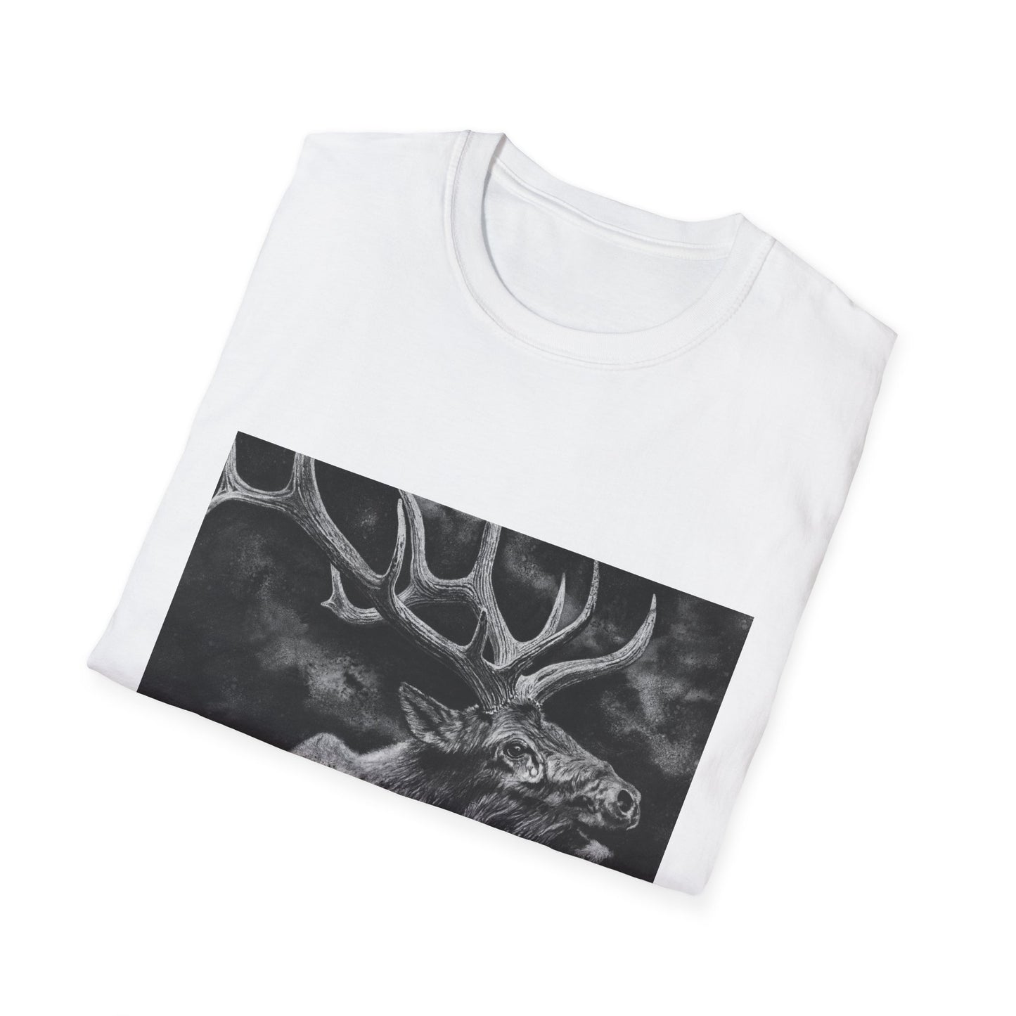Gladiator, Elk Design Unisex Softstyle Tee