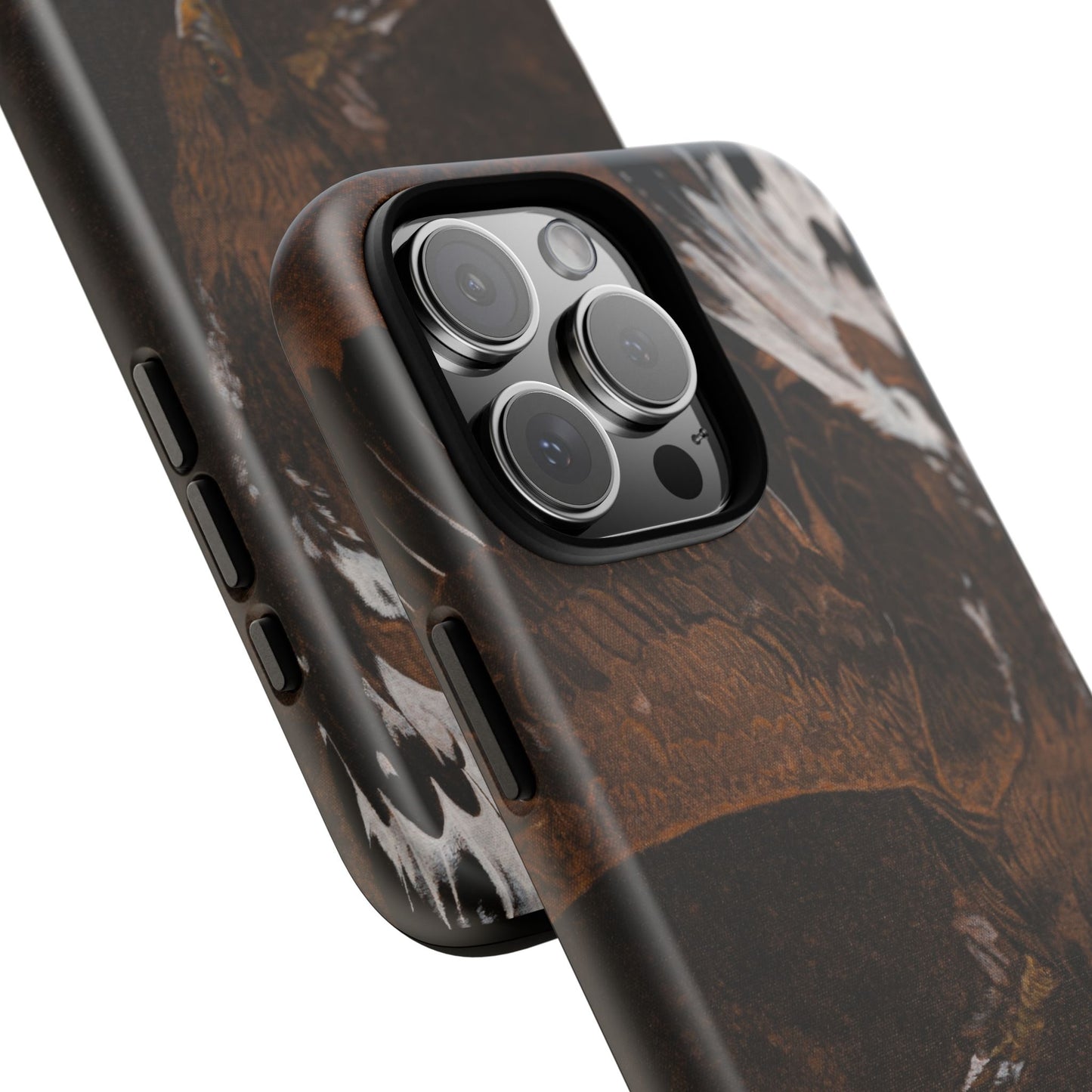 Golden Flight, Eagle Design Phone Case, Tough Cases