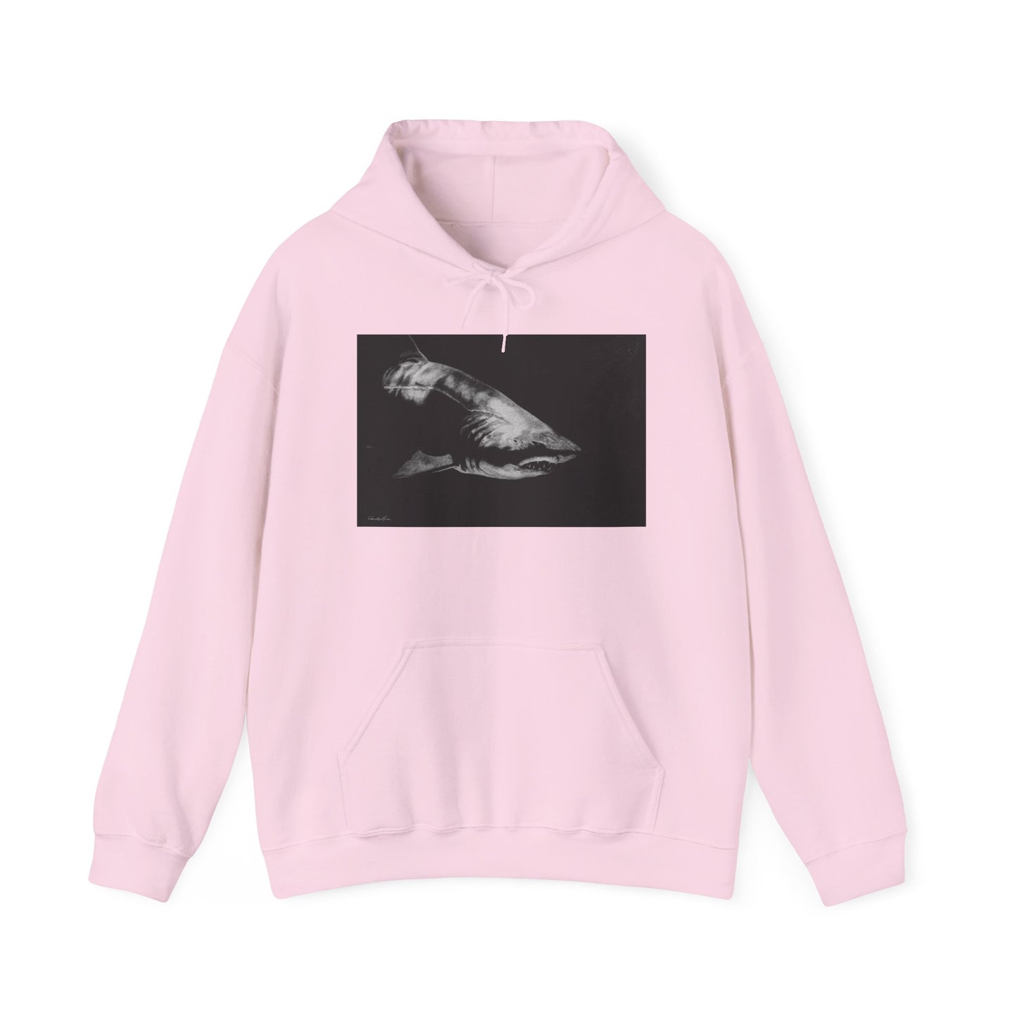 Below, Shark theme Unisex Hoodie